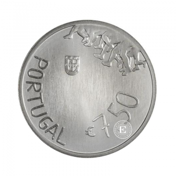 7.5 Eur sidabrinė moneta Rosa Mota, Portugalija 2018