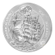 1 oz (31.10 g) sidabrinė moneta Nautical Ounce - Kruzenshtern, Ruanda 2026