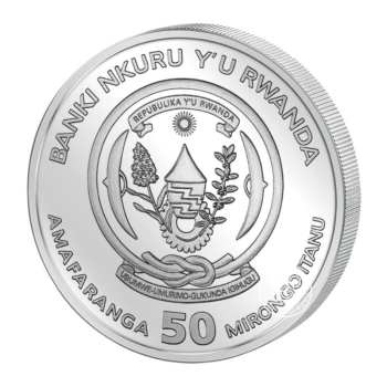 1 oz (31.10 g) sidabrinė moneta Nautical Ounce - Kruzenshtern, Ruanda 2026