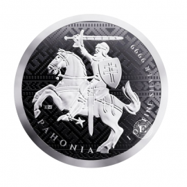 1 oz (31.10 g) silver coin Vytis Pahonia – The Knight in Pursuit, Niue 2025