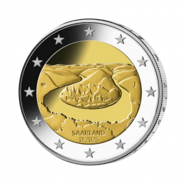 2 Eur moneta Federal State of Saarland, Vokietija 2025