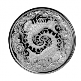 1 oz (31.10 g) pièce d'argent  Seahorse, Samoa 2024