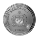 1 oz (31.10 g) Silbermünze Seahorse, Samoa 2023