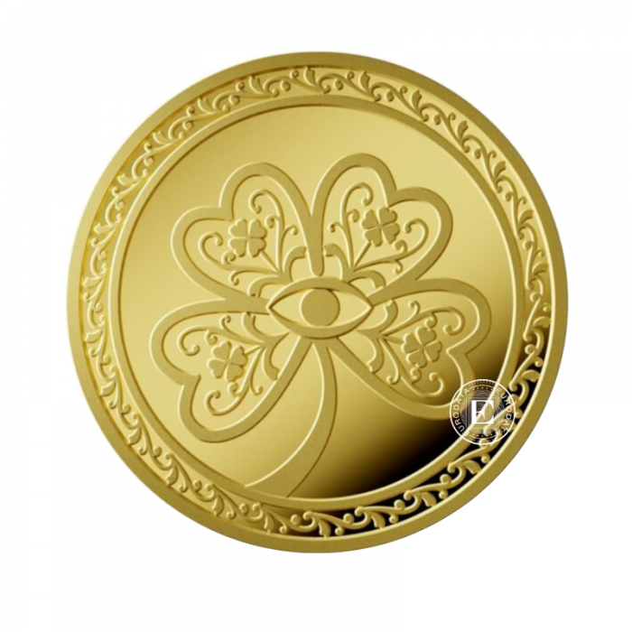 7 dollars (1.24 g) Goldmünze Success Coin, Niue 2024 (mit Zertifikat)