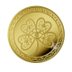 7 dollars (1.24 g) Goldmünze Success Coin, Niue 2024 (mit Zertifikat)
