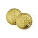 7 dolerių (3.11 g) auksinė moneta Sėkmės Moneta, Niujė 2024 (su sertifikatu)