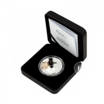 1 oz (31.10 g) sidabrinė PROOF moneta Kačių veislės - Siamo katė, Niujė 2024
