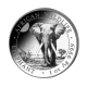 1 oz (31.10 g) pièce d'argent Faune Africaine - Éléphant, Somalie 2025