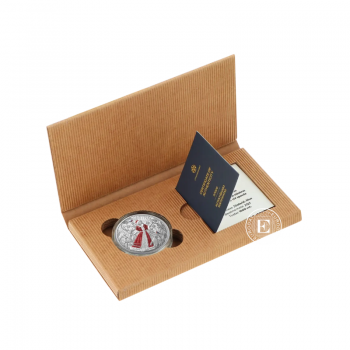 2 dolerių (31.10 g) sidabrinė PROOF moneta Žiema, Niujė 2025 