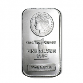 1 oz (31.10 g) sidabro luitas Morgan Dollar, JAV 999