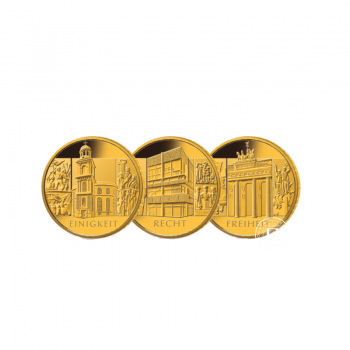 1/2 oz (15.55 g) gold coin, Germany (random year)