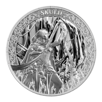 1 oz (31.10 g) sidabrinė moneta Norns - Skuld, Lenkija 2026