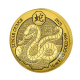 1/12 oz (2.59 g) pièce d'or Year of the snake, Lunar, Rwanda 2025