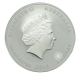 1 oz (31.10 g) silver coin Lunar II - Year of  Snake, Australia 2013 (partial gold plated)