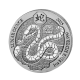 1 oz (31.10 g) silver coin Year of the Snake, Lunar, Rwanda 2025