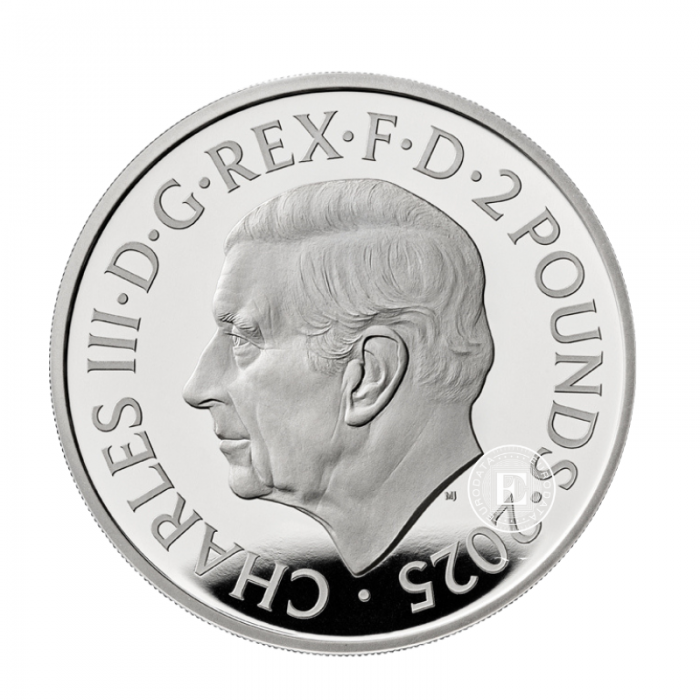 1 oz (31.10 g) sidabrinė PROOF moneta Arklio metai, Didžioji Britanija 2026 (su sertifikatu)