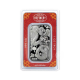 1 oz  (31.10 g) sidabro luitas Lunar - Gyvatės metai, Asahi 999