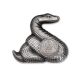 1 oz (31.10 g) silver coin Snake, Mongolia 2025 (with certificate)