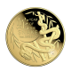 1 oz (31.10 g) auksinė PROOF moneta - Lunar RAM - Gyvatės metai, Australija 2025