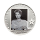 5 dollar (25 g) silver PROOF colored coin  Hollywood legends - Sophia Loren, Cook Islands 2011