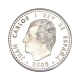 10 Eur (27 g) srebrna moneta The 60th Anniversary of Peace and Freedom in Europe, Hiszpania 2005