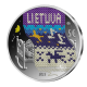 5 Eur (12.44 g) silver colored PROOF coin My Fairy Tales - Lullabies, Lithuania 2025