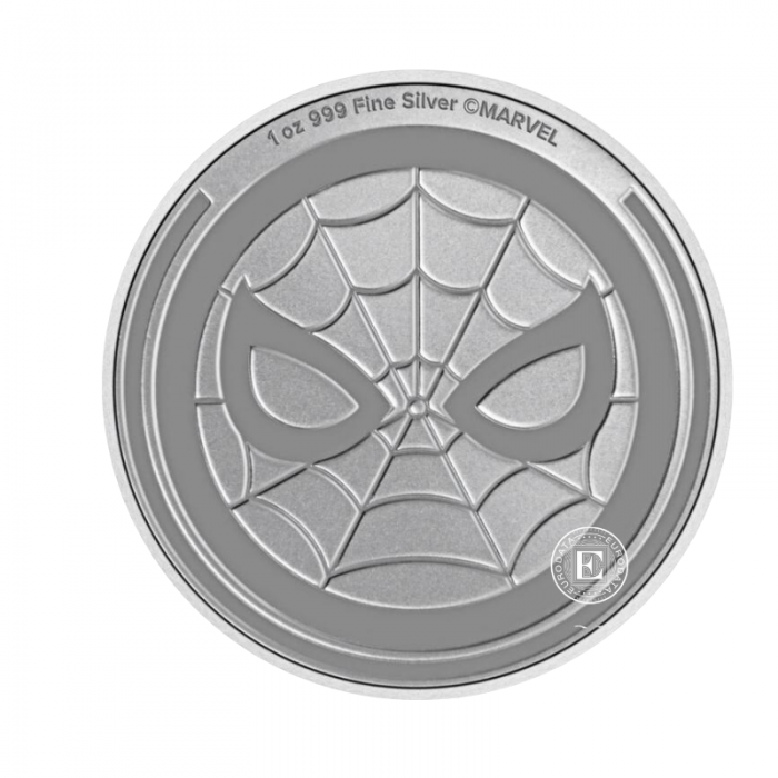 1 oz (31.10 g) pièce d'argent Spiderman, Niue 2023