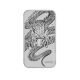 1 oz (31.10 g) rechteckige Silbermünze Drache, Australien 2025