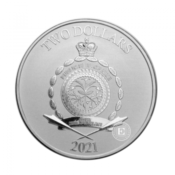 1 oz (31.10 g) sidabrinė moneta Star Wars - Galactic Empire, Niujė 2021