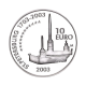 10 Eur (27.4 g) silbermünze PROOF Mannerheim, Finnland 2003