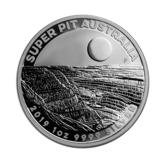 1 oz (31.10 g) pièce d'argent Super Pit, Australie 2019