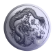 1 oz (31.10 g) titano moneta Chinese Tian Tan Dragon, Kinija 2026
