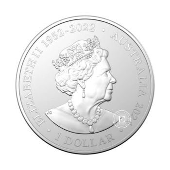 1 oz (31.10 g) sidabrinė moneta Tiger Snake, Australija 2024