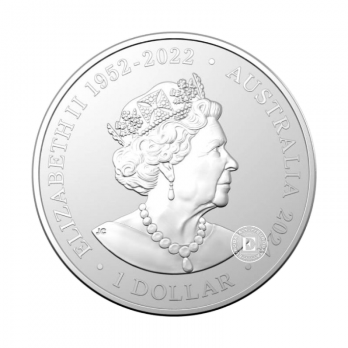 1 oz (31.10 g) Silbermünze Tiger Snake, Australien 2024
