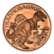 1 oz (31.10 g) Kupfermünze Tyrannosaurus Rex, USA random year