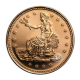 1 oz copper round Trade Dollar, USA (random year)