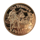 1 oz (31.10 g) miedziana moneta round The Treasure Pirates Gold, USA random year