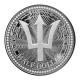 1 oz (31.10 g) silver coin Trident, Barbados 2025