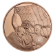 1 oz (31.10 g) varinė moneta Donald Trump Fist Pump, JAV (atsitiktiniai metai) (round)