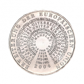 10 Eur (18 g) srebrna moneta  European Union, Niemcy 2004