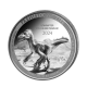 1 oz (31.10 g)  silbermünze Prehistoric Life II - Utahraptor, Republik Kongo 2024