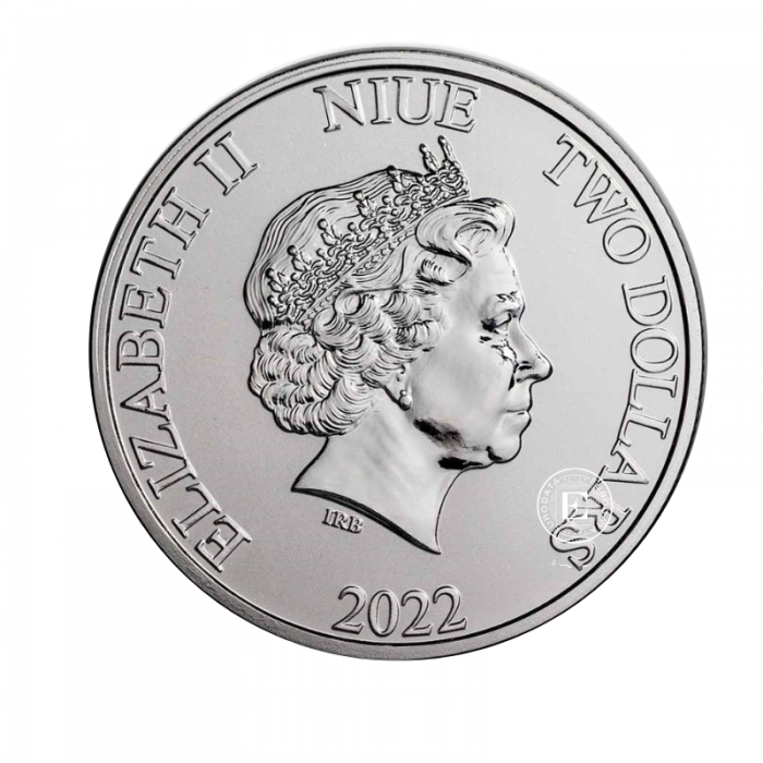1 oz (31.10 g) sidabrinė moneta Star Wars - Darth Vader, Niujė 2022