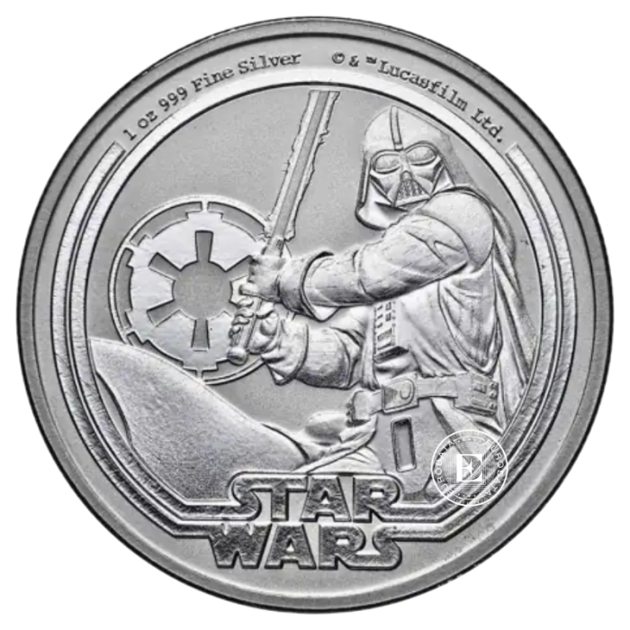 1 oz (31.10 g) srebrna moneta Star Wars - Darth Vader, Niue 2026