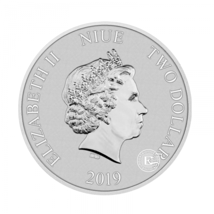1 oz (31.10 g) silbermünze Star Wars - Darth Vader, Niue 2019