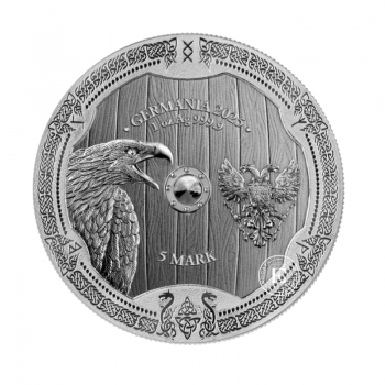 1 oz (31.10 g) sidabrinė moneta Valkyries - Arnhild , Lenkija 2025