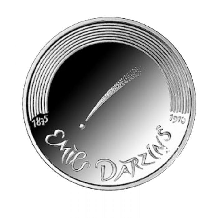 1 lat (22 g) srebrna PROOF moneta  Valse Melancolique, Łotwa 2015