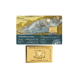 1/1000 oz aukso luitas - moneta kortelėje Vincent van Gogh Paintings – The Siesta, Čadas