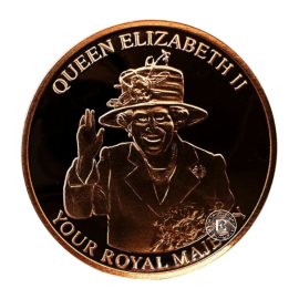 1 oz (31.10 g) varinė moneta Queen Elizabeth II, JAV (atsitiktiniai metai)