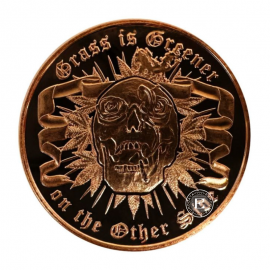 1 oz (31.10 g) varinė moneta Grass is Greener On The Other Side, JAV (atsitiktiniai metai)