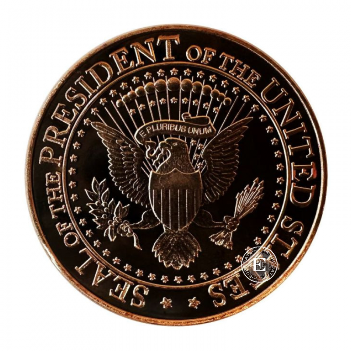 1 oz (31.10 g) Kupfermünze Trump Fighting for You, USA random year